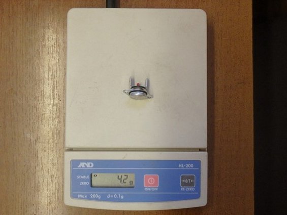 Термоограничитель термопредохранитель ТК32-02-60 температура срабатывания +60C +-3С