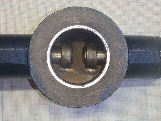 Затвор ПРУ-9 DN50 Ру6 +150С дисковый регулирующий с голым штоком