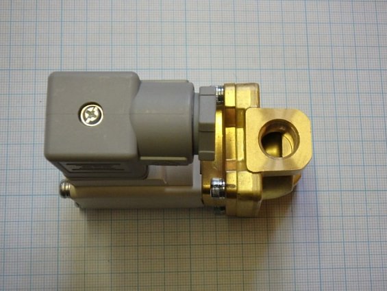 Клапан SMC VXZ232AGA 2/2-ходовой DC24V 7W 0.7MPa 10mm электромагнитныйй для воды и воздуха Ду10 G1/4