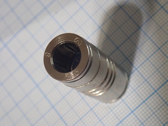 Фитинг цанга прямой CAMOZZI S6580-8