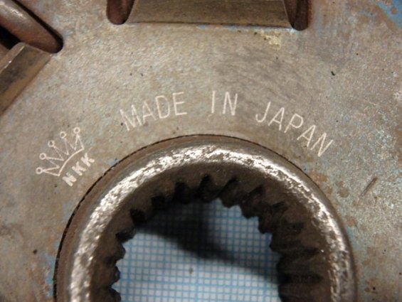 Диск сцепления NKK NW-9916 240х160х24х25.6 двигателя 4JB1 автомобиля ISUZU ELF