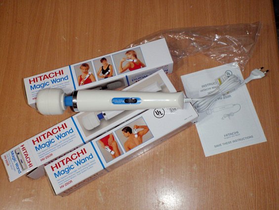 Вибромассажер Hitachi Magic Wand hv-250R massager 110-250V 60Hz 20W 25MIN HITACHI для спины и ног