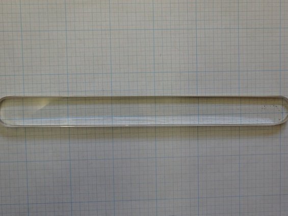 Стекло СССР №9 340х34х17мм ТЗ-340-34-16 Ру160 ГОСТ1663-81 ТУ21-02931-67-32-92 водоуказательное Дюрен