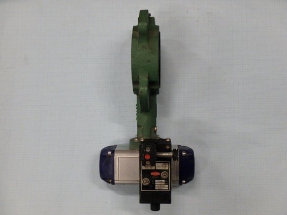 Затвор Saunders-Via Alfa Laval DN80 PN16 K30080BI-221EEOA + пневмопривод RP300605000A00 + пневморасп
