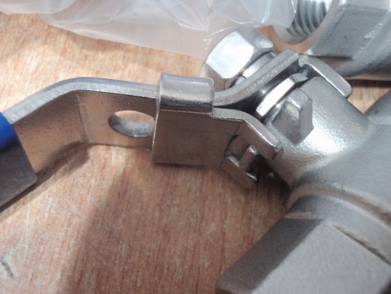 Кран шаровый муфтовый Regel RGL-050 DN15 1/2" G1/2 PN64 AISI316 -30+230С