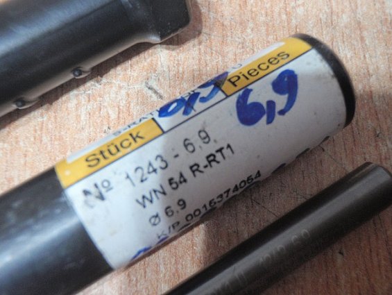 Сверло GUHRING S-RATIOBOHRER Ф6.9 1243-6.9 wn54 r-rti 0015374054 4031093299299 Gesamtlange