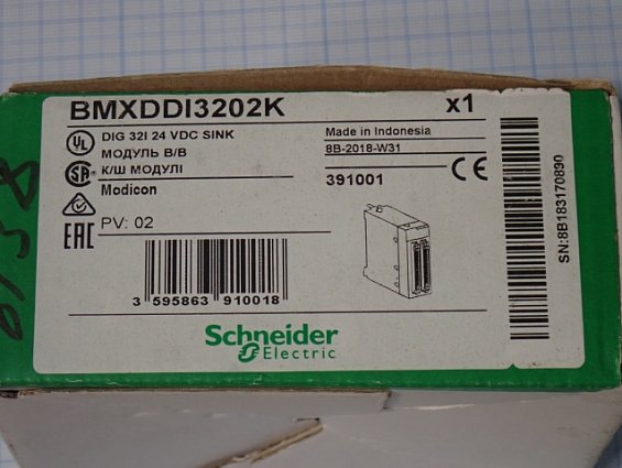 Модуль Schneider Electric BMXDDI3202K 391001 Made in Indonesia