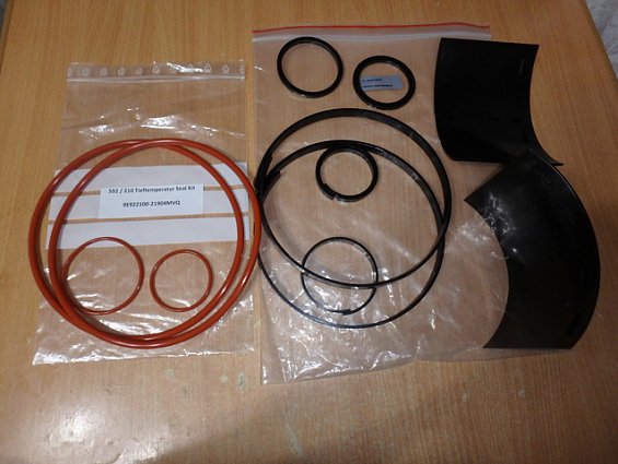 Ремкомплект пневмопривода Bray 9e922100-21904mvq S92/210 Tieftemperatur Seal Kit