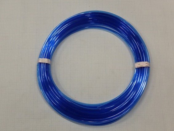 Трубка пневматическая SMC Ф6х4mm tU0604bU-20 tu0604 POLYURETHANE TUBING 6х4 полиуретановая синяя