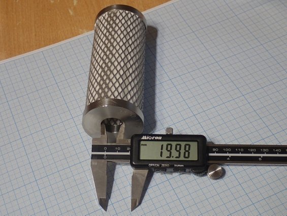 Фильтрующий элемент ЭМ-52-125 ЭМ52-125 ФСВ-М-60 мембранный стерилизующий для очистки сжатого воздуха