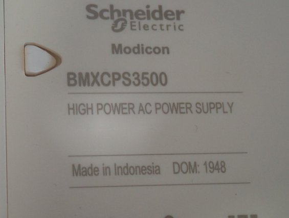 Блок питания Schneider Electric BMXCPS3500 Made in Indonesia БЕЗ ОРИГИНАЛЬНОЙ УПАКОВКИ