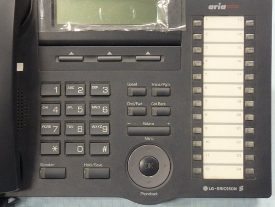 Системный телефон aria-soho LDP-7224D KEY TELEPHONE UNIT LG-ERICSSON MADE IN THAILAND БЫВШИЙ В УПОТР