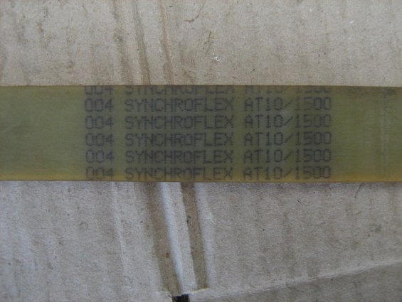 Ремень зубчатый полиуретановый CONTI SYNCHROFLEX 25at10/1500 ширина 25мм 150зубьев