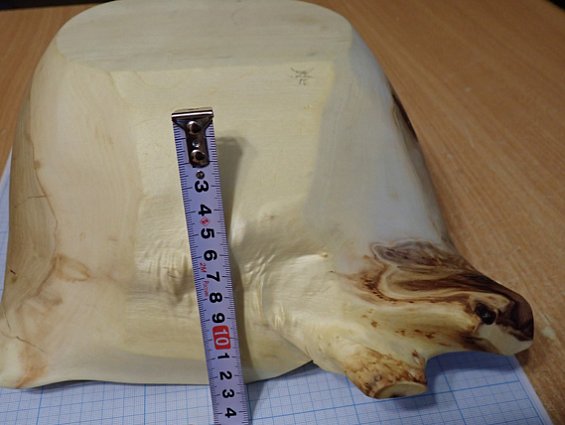 Чаша из массива тополя пропитка льняным маслом Чаша из массива тополя пропитка льняным маслом