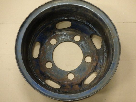 Диск стальной колесный S-BDB5.50Fх16 BDB16х5.50F 115-8 16" 16дюймов 5отверстий под шпильки с кольцом
