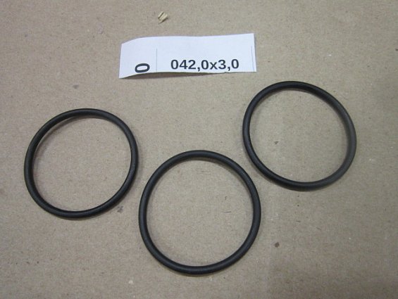 Кольцо 042.0-3.0 DIN3771 ГОСТ9833-73 ГОСТ18829-73 резиновое уплотнительное круглого сечения