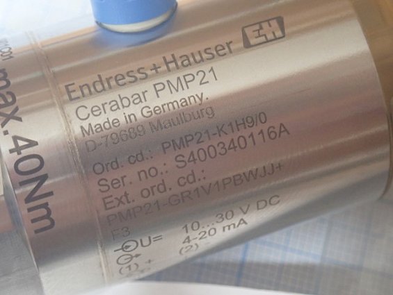 Преобразователь давления Cerabar PMP21-GR1V1PBWJJ+ -1...10bar 4-20mA 10...30VDC G1/2