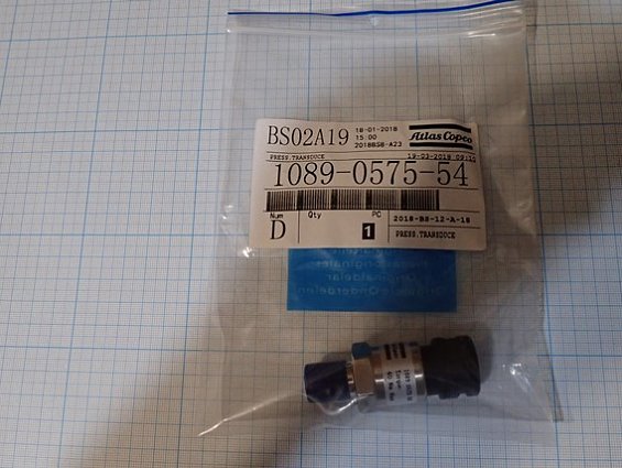 Датчик давления Atlas Copco 1089-0575-54 PRESS. TRANSDUCER для воздушного компрессора 