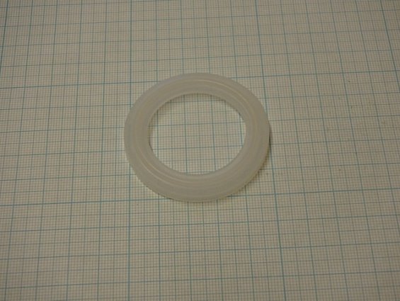 Уплотнение CLAMP DN-1 1/2" SILICON с буртом