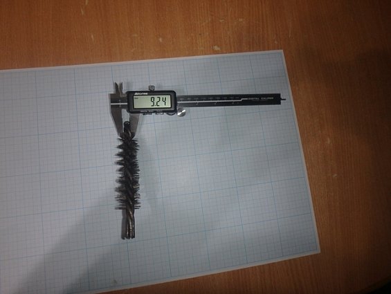 Щетка-ерш стальной Д25х75х120х4.0х0.30мм D25х75х120х4.0х0.30mm диаметр-Ф25мм длина ворса-75мм