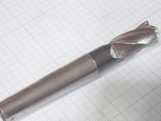 Фреза концевая к/х ф18.0мм HSS z=4 БЫВШАЯ В УПОТРЕБЛЕНИИ