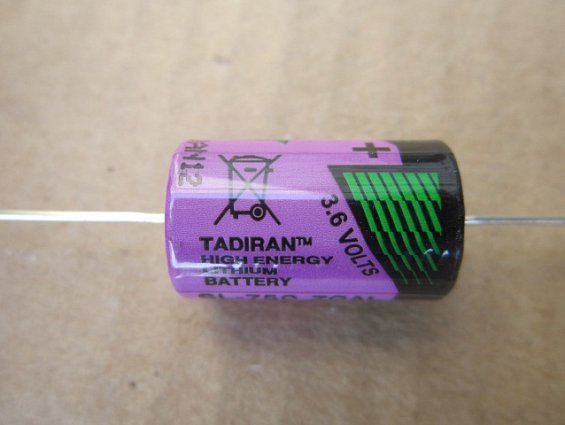 Элемент питания батарея литиевая tadiran SL-750/P sl-750 zgal 1/2AA 3.6VOLTS 1,1Ah Ф14,7х25,2мм