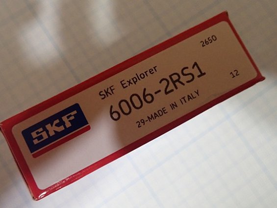 Подшипник 6006-2RS1 SKF Explorer 29-made in italy