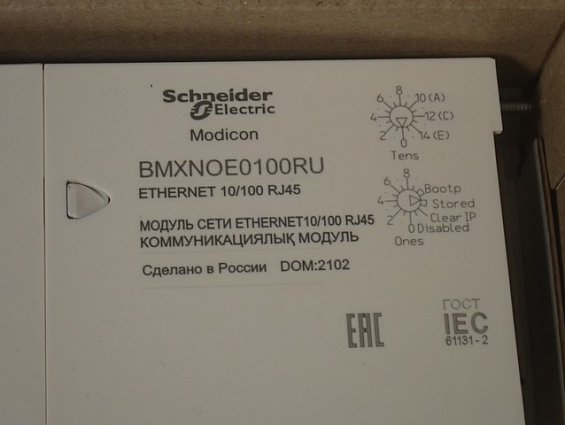 Модуль Schneider Electric BMXNOE0100RU 109002