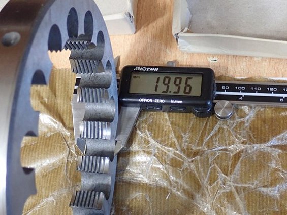 Плашка G4" Ф160х20mm резьба четыре дюйма