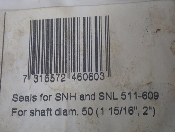 Уплотнение корпуса SKF TSN511L Seals for SNH and SNL 511-609 For shaft diam.50 комплект из четырех р