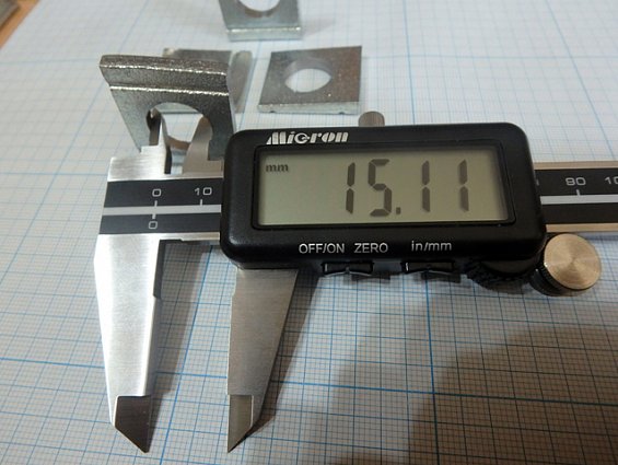 Шайба косая М14 оц zn din434 ГOCТ10906-78 b=30х26мм d=15.0мм S=4.7мм S1=3.7мм