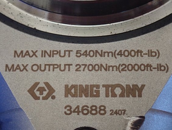 Ручной усилитель крутящего момента KING TONY 34688 В ПЯТЬ РАЗ ПОВЫШАЕТСЯ УСИЛИЕ НА ВЫХОДЕ до 2700Hm