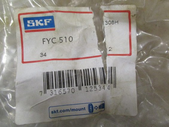 Корпус подшипникового узла FYC510 skf круглый литой