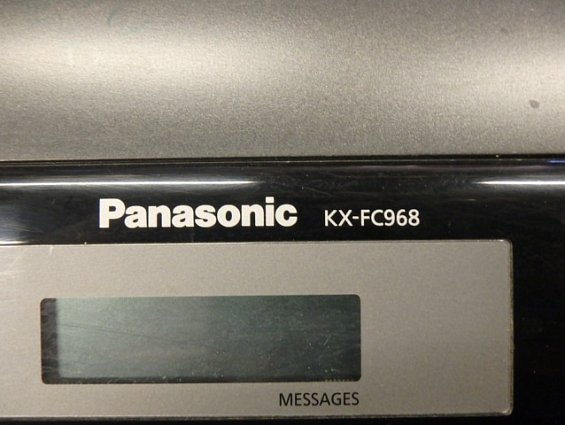 Факсимильный Аппарат Panasonic KX-FC968RU 220-240В 50/60Гц 1.2А Сделано в Малазии БЫВШИЙ В УПОТРЕБЛЕ