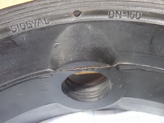 Седло манжета SIGEVAL Гранвэл dn150 Ду150 Ф150 НОВЫЙ ДИЗАЙН резиновое уплотнение epdm