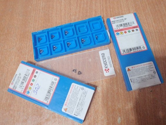 Пластина сменная твердосплавная Kyocera wbmt060102r-dp tkt04251 сплав-pr930 4960664169887