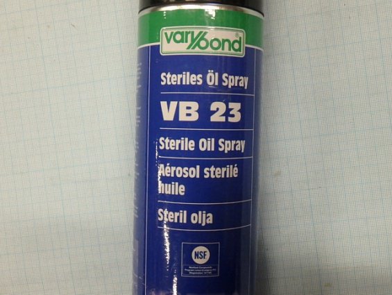 Спрей стерильный масляный ITW Varybond VB23 500ml 500мл 123171VAR долгосрочные смазочные свойства од