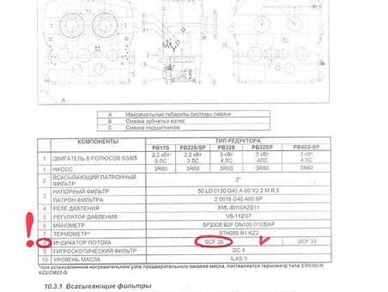 Индикатор потока BABBINI SCF26 пресса babbini pb17s pb22s/sp pb32s pb32sp