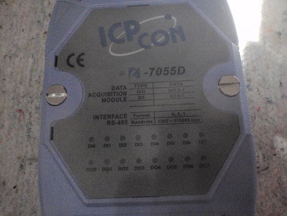 Модуль icp das i-7055d дискретного 8-канального ввода и 8-канального вывода с изоляцией и индикацией