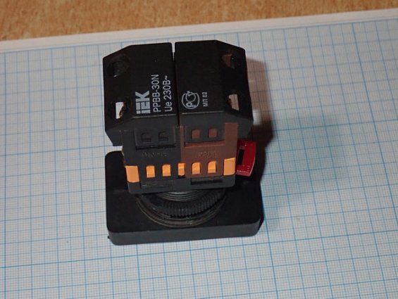 Кнопка iEK PPBB-30N Ue230В~