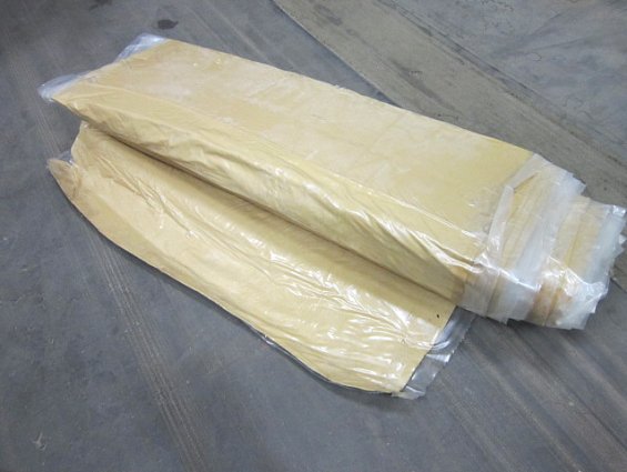 Резина сырая толщина 1,5мм ширина 670мм цвет желтый смесь резиновая каландрованная пищевая
