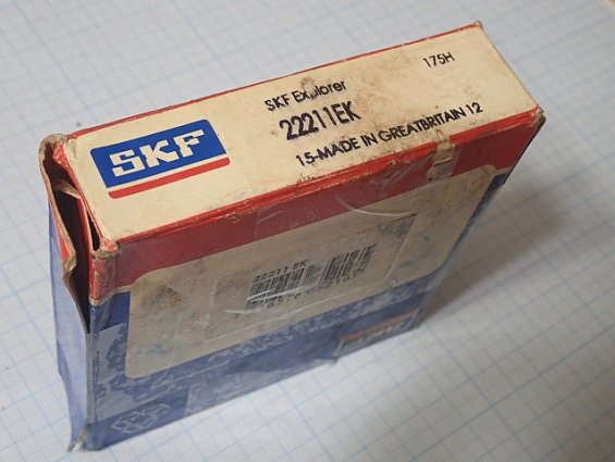 Подшипник SKF 22211EK 15-MADE IN GREATBRITAIN 12