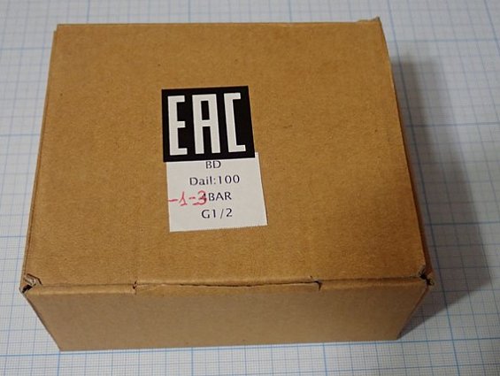 Мановакуумметр bd ДМ1 ДМ-1 -1-0-3bar G1/2 Ф100мм 1.5 IP65 +160С