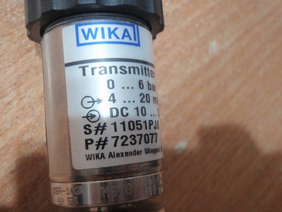 Датчик давления Transmitter SA-11 0-6bar соединение Tri-Clamp G2 4-20mA пищевой 0.5% DC10-30V IP65