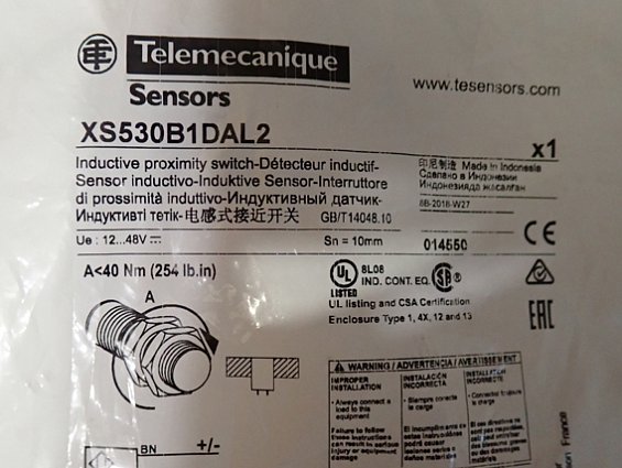 Датчик индуктивный sensors telemecanique XS530B1DAL2
