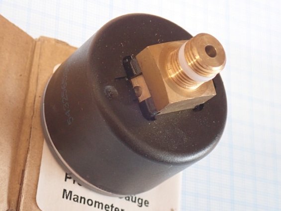 Манометр AVENTICS R412003853 0-1.6bar PG1-SAS Ф63mm