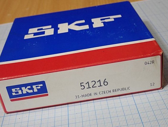 Подшипник skf 51216 31-made in czech republic