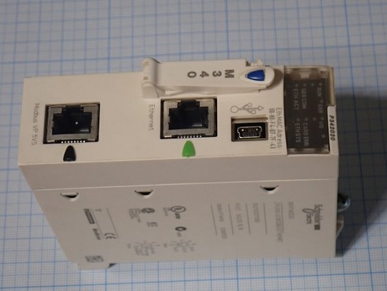 Центральный процессор Schneider Electric BMXP342020 Made in France БЕЗ ОРИГИНАЛЬНОЙ УПАКОВКИ