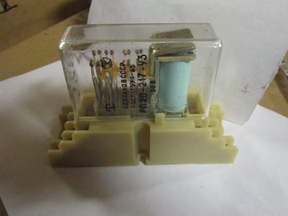 Реле промежуточное РП20М-217У3 4/4 -24В постоянный ток 4НО 4НЗ