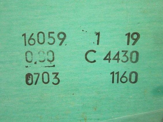 Уплотнительный материал KLINGERSIL КЛИНГЕРСИЛ c-4430 0.8мм 0.8х2000х1500мм паронит безасбестовый